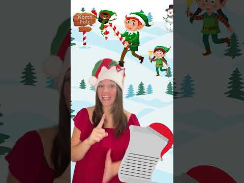 Five Little Elves | Christmas Song for Children | Fingerplay