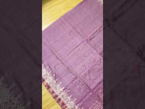 Handwoven jamdani on pure tussar by matka silk… DM to book! #matkasilk #tussarsilk #fashion #sarees