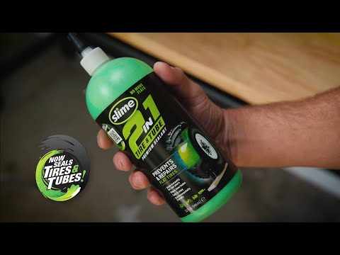 Slime's new 2-in-1 Tire & Tube Premium Sealant