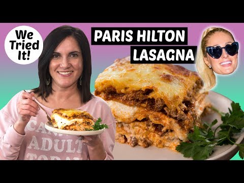 I Made Paris Hilton’s Lasagna! So How Did it Turn Out? | Well Done