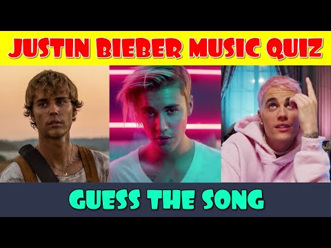 Guess the Justin Bieber Song | Justin Bieber Music Quiz