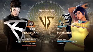 Soul Calibur VI Ranked Match - ooooPHOENIXoooo vs. (Natural Lady)