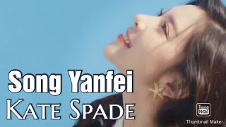 Cecilia Boey (Song Yanfei/宋妍霏) Kate Spade endorsement ad