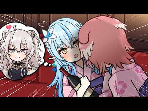 【English subs】Ramy and Lui's drunken and wild night【hololive / Animation / Clips】