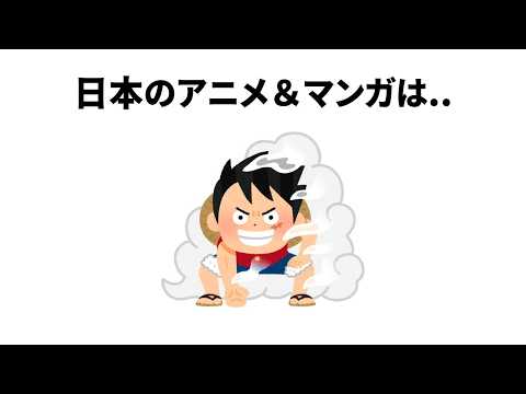 【アニメは〇〇】日本が世界一を誇るものに関する雑学【簡単雑学】