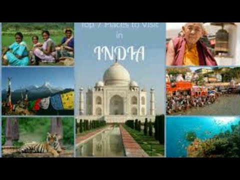 Top 7 tourist places in India,,,, destinatiotons to visit in summer holidays