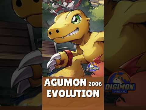 Agumon 2006 Evolution Line #Shorts