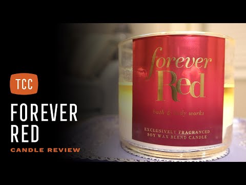 Forever Red Candle Review – Bath & Body Works