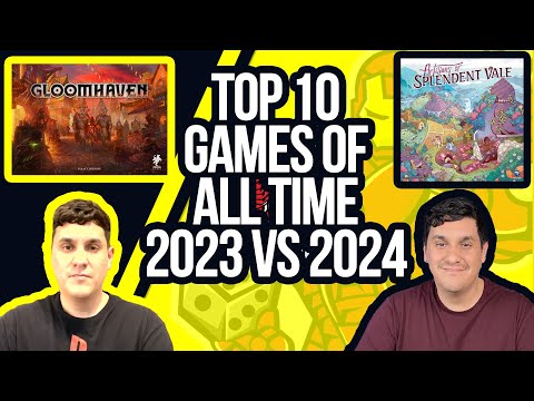 Top 10 Games of All Time | 2023 vs 2024 | 1 Year Channel Anniversary