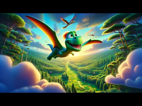 The Wind Riders Dinos Sky High Adventure | Bedtime Stories for Kids