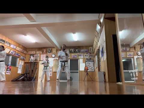 Kenseikai Uechiryu Hombu Dojo: Seichin Kata practice #karate #okinawa #空手 #沖縄 #上地流 #uechiryu