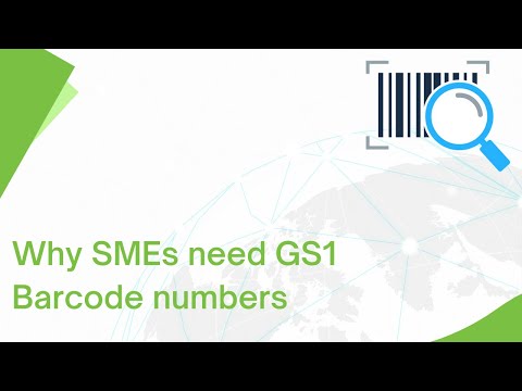 Why SMEs need GS1 barcode numbers?