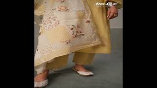 Dhwani Omtex Lawn Cotton Handwork Pant Style Suits