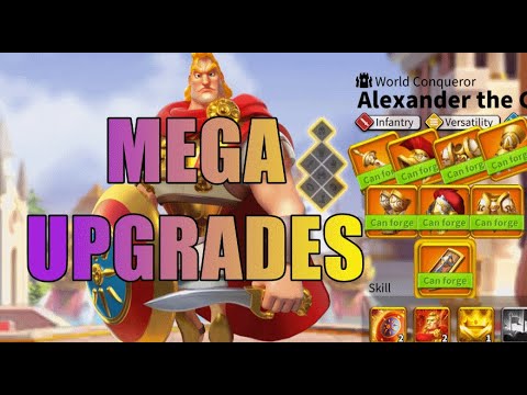 10 Legendary Equipment Crafting + Alex Maxed *Stream Highlights* - Rise of Kingdoms