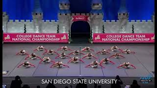 SDSU Dance Team Jazz 2024- semifinals