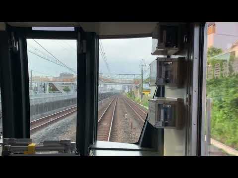 [前面展望]JR常磐緩行線馬橋駅から新松戸駅