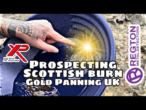 Gold Prospecting Scottish Burn Leadhills Gold Panning UK