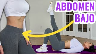 Ejercicios para ABDOMEN BAJO PLANO | ¡Adiós Vientre Bajo Abultado! | Rutina Fácil