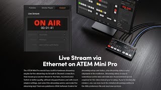 ATEM Mini Pro 非專業直播分享