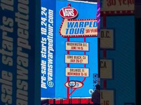 Warped Tour 2025 Announces Three Shows 😱