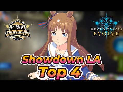 Shadowverse Evolve: Grand Showdown LA Top 4 Decks!!