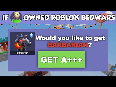 If YOUR TEACHER Owned Roblox Bedwars (Terrible..)