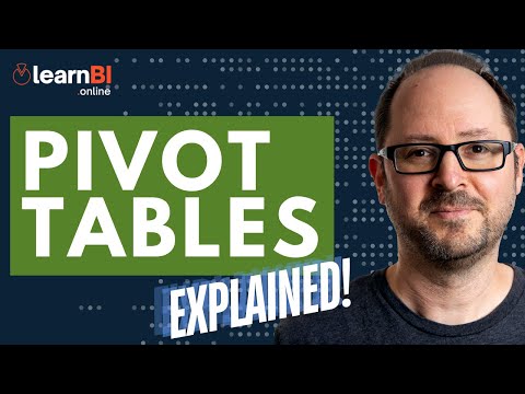 What Are Pivot Tables? | BI For Beginners