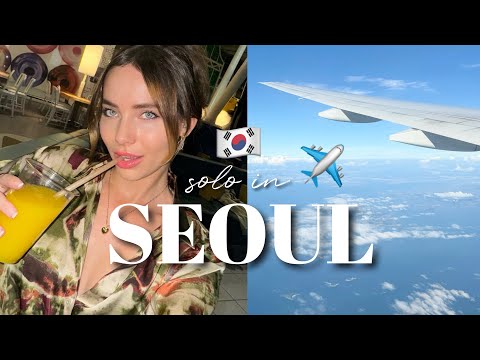 SOLO in SEOUL VLOG ✈️ 🇰🇷 fly with me to south korea