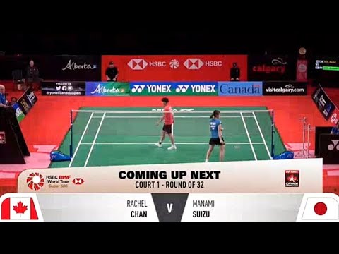 Yonex Canada Open 2024: Rachel Chan [ CAN ] VS. Manami Suizu [ JPN ] #worldtour #yonexcanadaopen