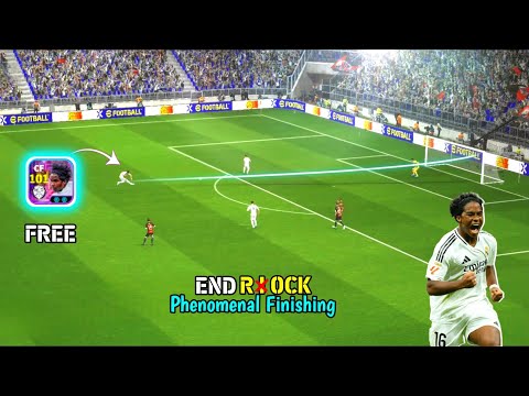 ENDROCKED 🗿🔥 Free Phenomenal Finishing Endrick Review in eFootball 25 Mobile 🔥