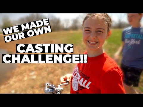 WE MADE OUR OWN CASTING COMPETITION! 🎣 | Re-creating Dude Perfect's Casting Challenge