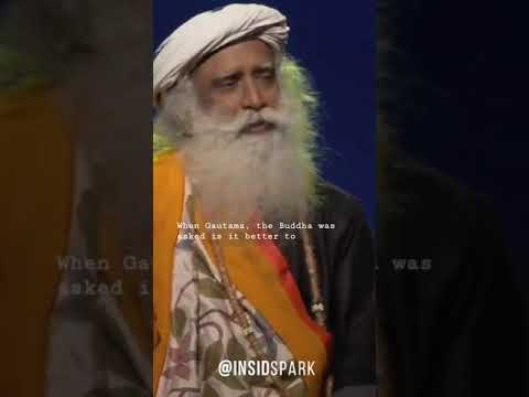 Is It Better To Walk Alone By Sadhguru #Insidspark #sadhguru