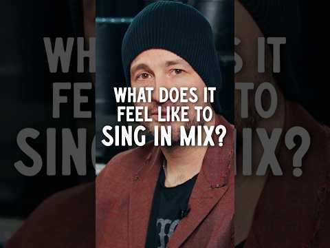 What Does It Feel Like To Sing In Mix Voice? #voice #singing #singer #mix #shorts