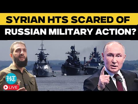 Syria News Live: HTS Trying To Stop Russian Ships From Accessing Own Base? | Putin | Russia