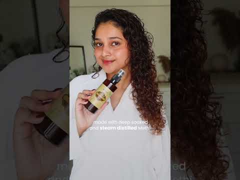 100% Natural, Ayurveda-activated Care for Curly Hair | Deep Conditioning & Frizz Control