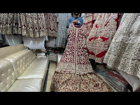 Bridal lengha | bridal lengha with long shirts | Rajistani bridal lengha | bridal dresses