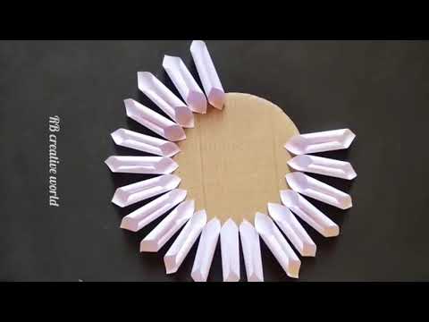 2 Unique Wall Hanging Craft Best Out Of Waste Matchsticks #wastematerialcraftideaseasyhomedecoration