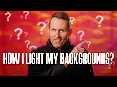 How I Light My Backgrounds — Creative Background Lighting for Video