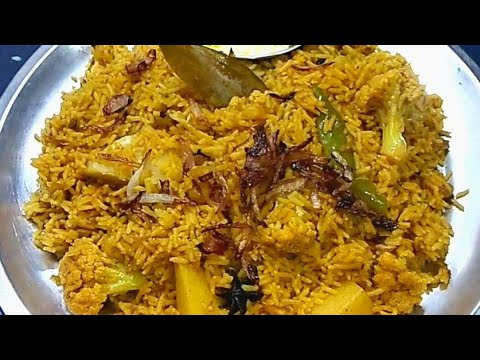 Vegetable Biryani quick and easy recipe / वेज बिरयानी कुकर में  / The Fatima's Kitchen Recipe /