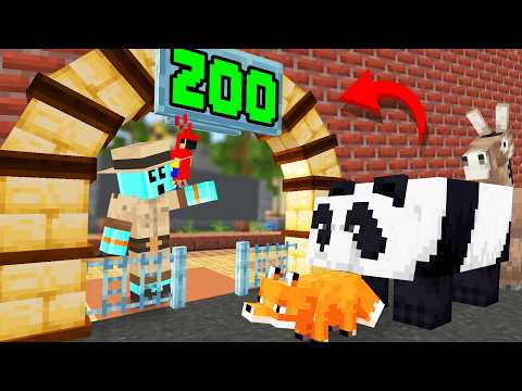 I Opened a Mob Zoo in Minecraft