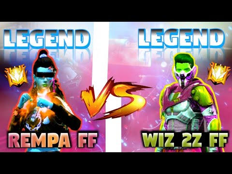 REMPA FF vs WiZ 2z FF Legend Gameplay Garena Free Fire @Nonstopff @RaiStar