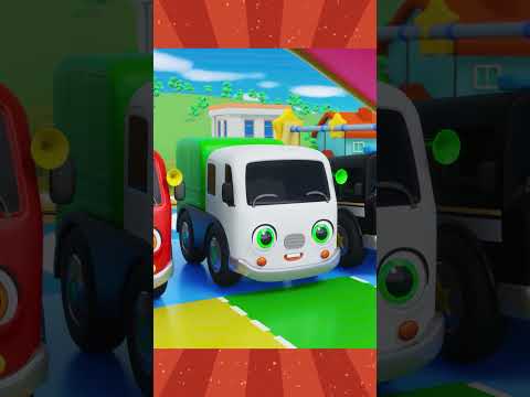 Five Little Babies | 3D Cars Sing and Dance |  #short3d #shortsviral #shortsyoutube | Baby Car Songs