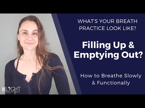 Are You Filling Up & Emptying Out Completely? How to Breathe Slowly & Functionally. Oxygen Advantage