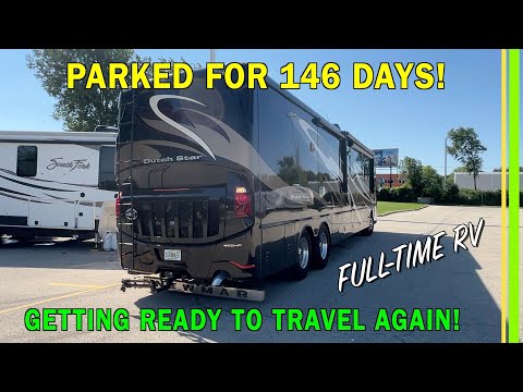 Motorhome & Blue OX Tow Bar Maintenance -Preparing for Travel after 5 months -Summit Products -EP283