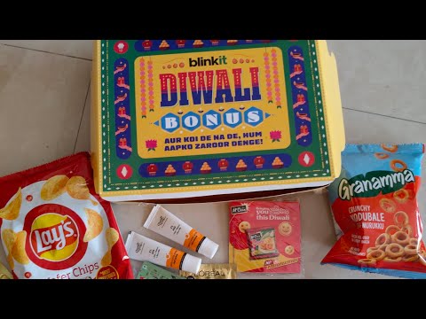 Blinkit Free Diwali Bonus Box 2024/ Free Diwali Gift Blinkit  #blinkit #swiggyinstamart #freegift