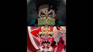 Lucifer (Hazbin Hotel) vs Tanjiro Kamado (Demon Slayer) |#demonslayer #hazbinhotel