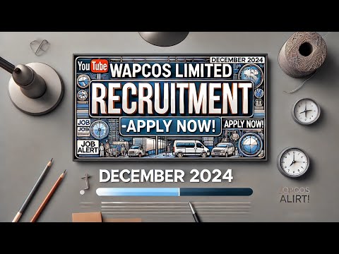 WAPCOS LIMITED Recruitment December 2024 | Eligibility, Age Limit, Application Process & More #jobs