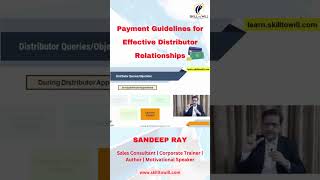 Quick Tips on Distributor Payments with Sandeep Ray! #FinancialTips #businessgrowth