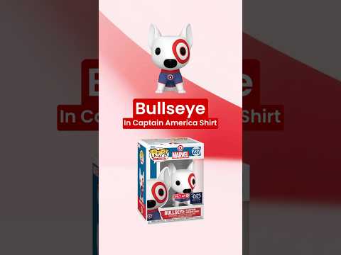 Hey it’s #LaePlayz with #target 🎯 exclusive Bullseye w Captain America 👕FunkoPop #phunkobrownz