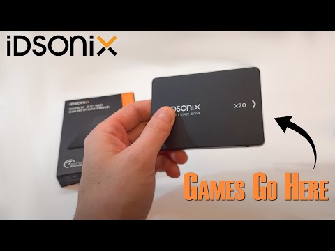 Great for Gaming - iDSONiX x20 SATA SSD Storage Review